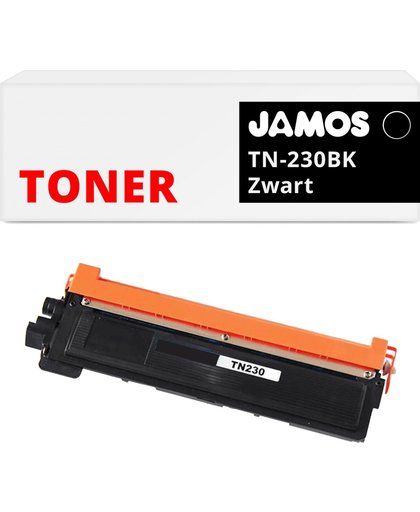 Jamos - Tonercartridge / Alternatief voor de Brother TN-230BK Toner Zwart
