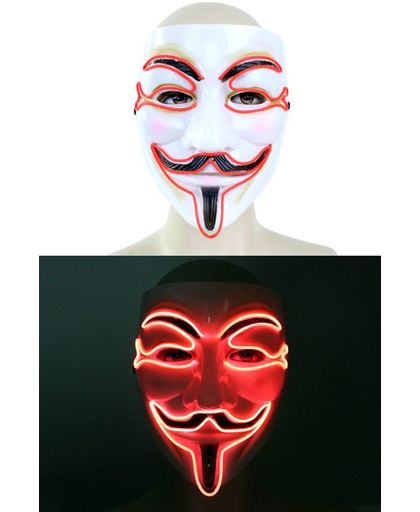 Masker Vendetta led verlichting 3 standen
