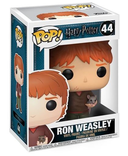 Harry Potter Ron Weasley with Scabbers Vinylfiguur 44 Verzamelfiguur standaard