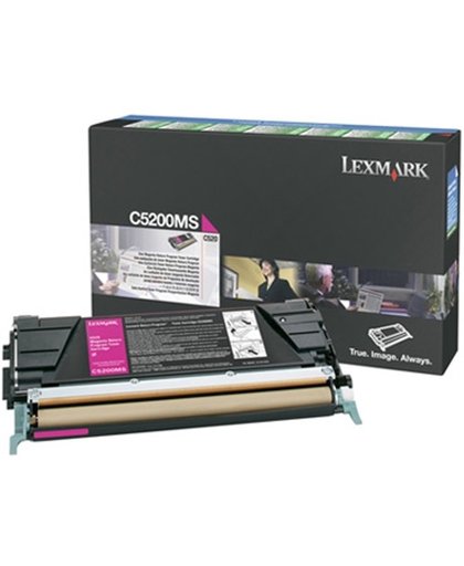 Lexmark C530 1,5K magenta retourprogramma tonercartr.