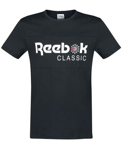 Reebok Franchise Iconic Tee T-shirt zwart