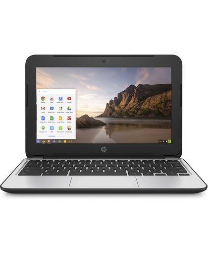 HP Chromebook 11 G4 Zwart, Zilver 29,5 cm (11.6") 1366 x 768 Pixels 2,16 GHz Intel® Celeron® N2840