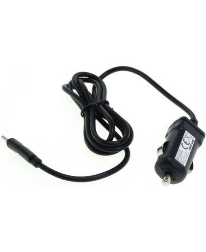 OTB USB-C autolader met vaste kabel - 2,4A - compact - 1,1 meter