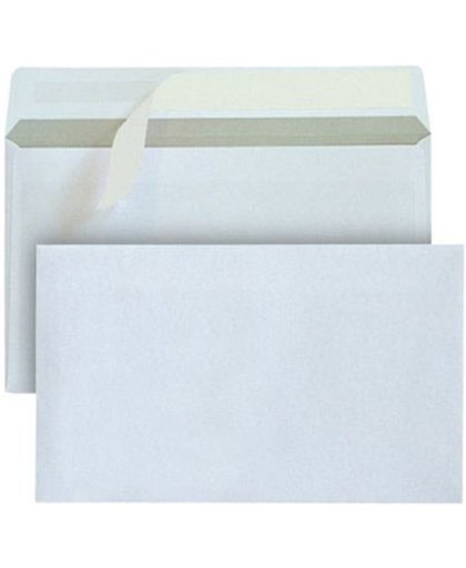 Bank envelop C5 162x229 wit 80g zk/ds500 wit, zonder venster