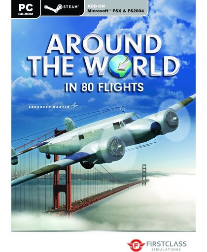 Around The World in 80 Flights - FS X + FS 2004 Add-On - Steam Edition - Windows