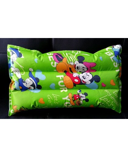 Disney opblaasbare kussen Minnie Mouse en Mickey Mouse