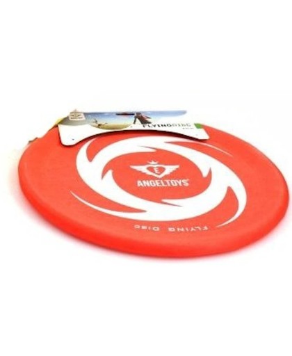 Angel toys Flying disc frisbee 40cm rood