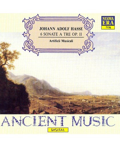 Johann Adolf Hasse: 6 Sonate a tre, Op.2