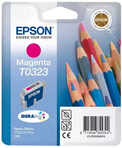 Epson inktpatroon Magenta T0323 DURABrite Ink