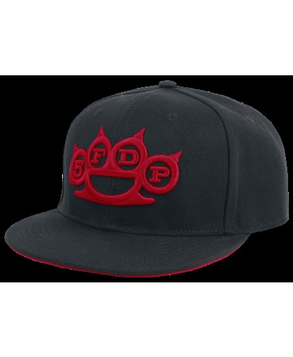 Five Finger Death Punch Logo Snapback cap zwart