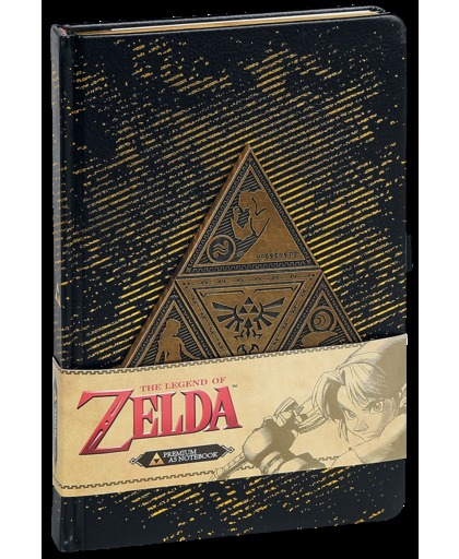 The Legend Of Zelda Metal TriForce Notitieboek meerkleurig