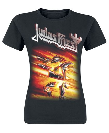 Judas Priest Firepower Girls shirt zwart
