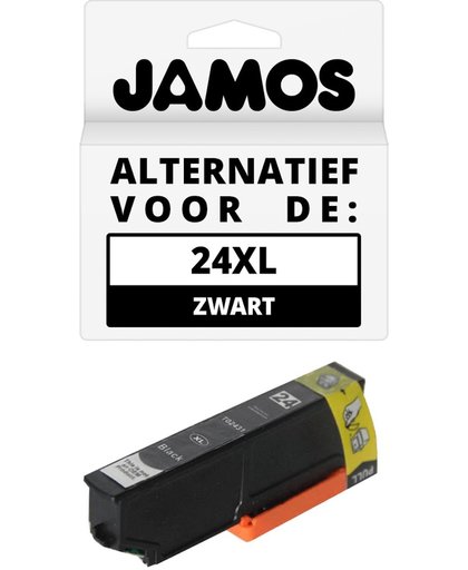 Jamos - Inktcartridges / Alternatief voor de Epson 24XL Zwart