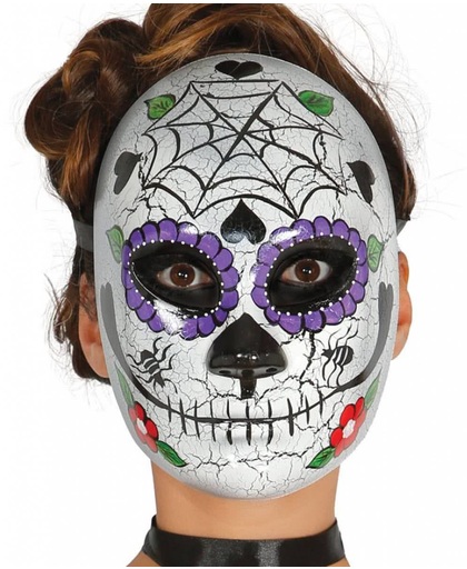 Mexicaans Masker Dia de los Muertos Man voorkant