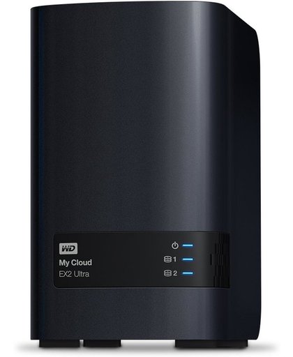 Western Digital MyCloud EX2 Ultra 1TB Ethernet LAN Desktop Zwart NAS