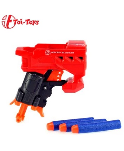 Foam pistool - Foam gun - Foam Blaster incl. darts | Rood