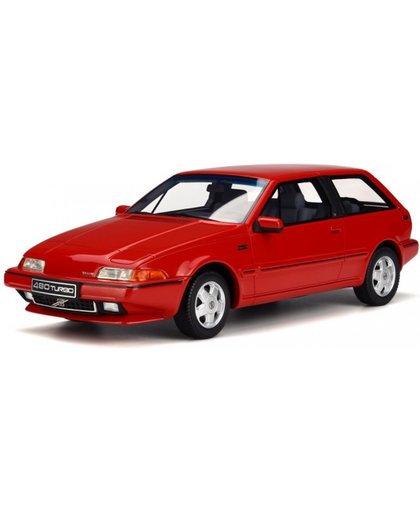 Volvo 480 Turbo 1989 Rood 1-18 Otto Mobile Limited 2000 Pieces