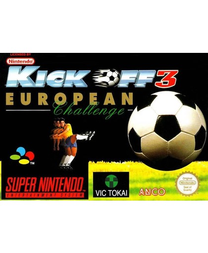 Kick Off 3 : European Challenge - Super Nintendo [SNES] Game PAL