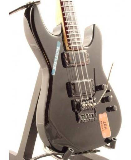 Miniatuur gitaar Kirk Hammett Metallica Kirks Guitar