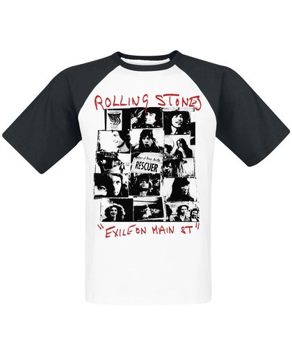 Rolling Stones, The Exile on Main St. T-shirt wit-zwart