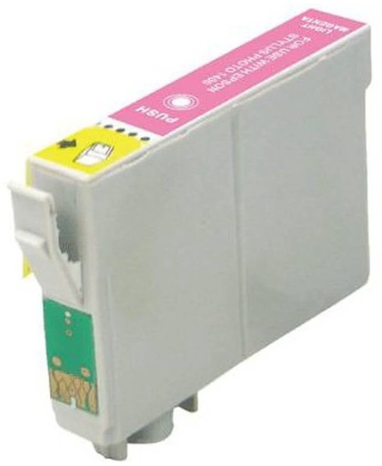 Epson T0966 inktcartrigde (met chip) / Licht Magenta (huismerk)