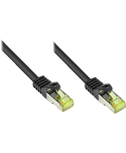 Alcasa Cat.7 S/FTP 7.5m 7.5m Cat7 S/FTP (S-STP) Zwart netwerkkabel