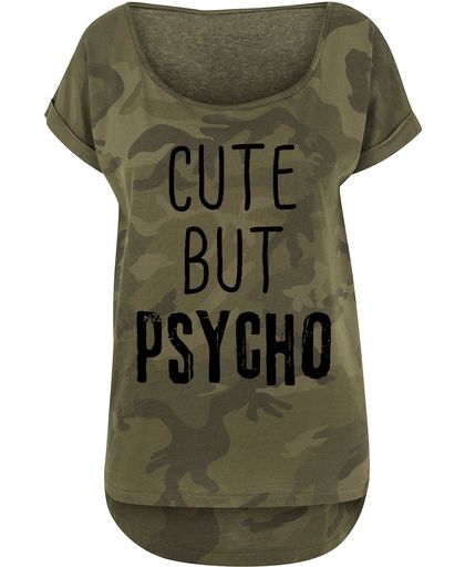 Cute But Psycho Girls shirt woodland