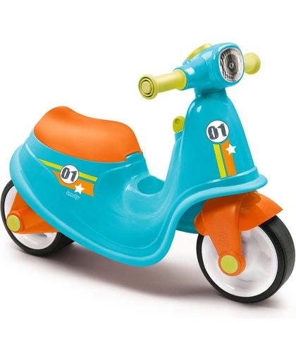 Smoby Blauwe Scooter - Loopscooter