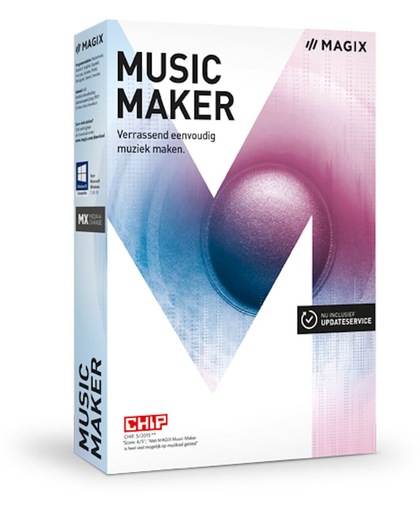 Magix Music Maker - Nederlands / Engels / Frans - Windows