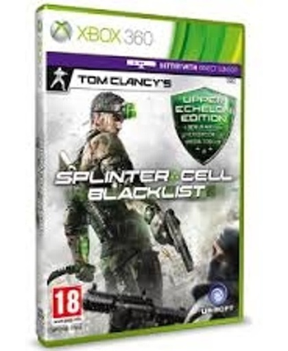 Ubisoft Tom Clancy's Splinter Cell Blacklist Upper Echelon Edition, Xbox 360 Basic + DLC Xbox 360 video-game