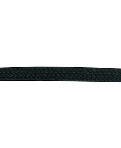 4.5 mm x 150 cm - Rond zwart - Schoenveter - Rond Dik