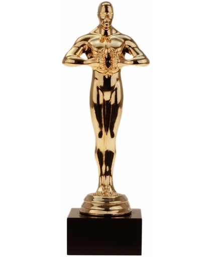 Luxe Hollywood award beeldje 15 cm