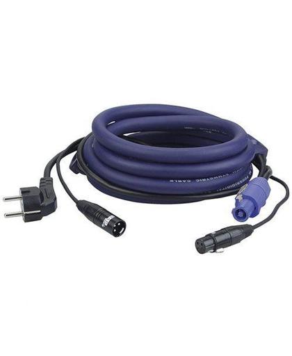 DAP Audio DAP Licht Power/Signaal kabel, Schuko male - Powercon male & XLR male - XLR female, 10 meter Home entertainment - Accessoires