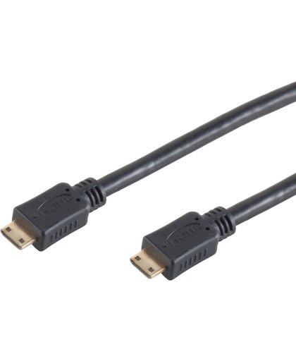 S-Impuls Mini HDMI - Mini HDMI kabel - zwart - 3 meter