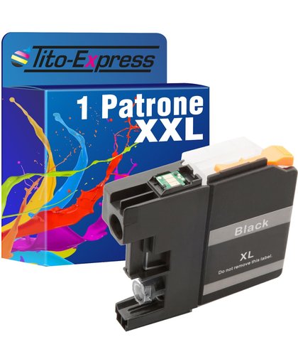 Tito-Express PlatinumSerie PlatinumSerie® 1 compatible Patroon XXL Black voor Brother LC223 LC227 DCP-J4120 DW MFC-J 4420 DW MFC-J4425 DW MFC-J4620 DW MFC-J4625 DW MFC-J5600 Series MFC-J5625 DW MFC-J5720 DW
