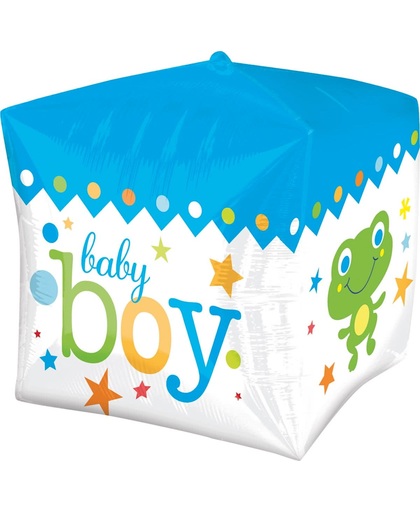 Cubez Baby Boy Folieballon - 38cm