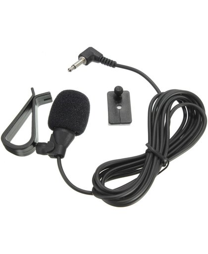 Car Audio Microfoon 3.5mm Jack Plug Mic Stereo Mini Wired Externe Microfoon Speler Voor Auto DVD Radio 3m lang
