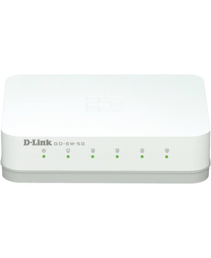D-Link GO-SW-5G Onbeheerde netwerkswitch Zwart netwerk-switch