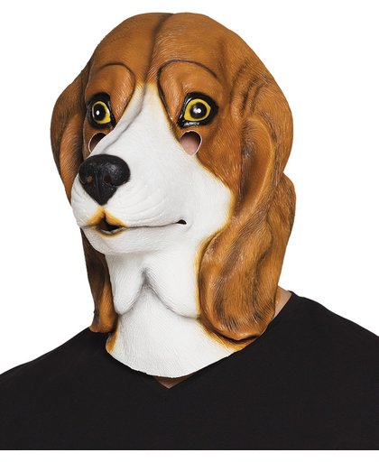 Latex masker jachthond beagle