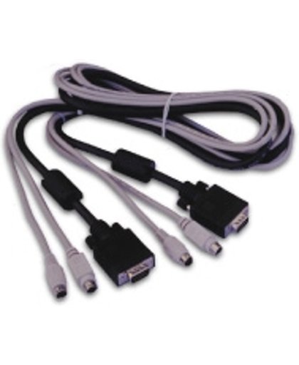 D-Link DKVM-CB 1.8m toetsenbord-video-muis (kvm) kabel