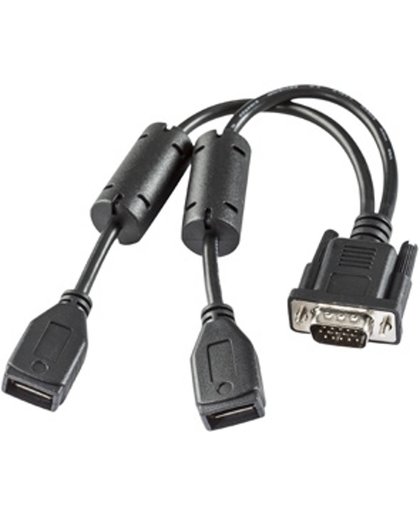 Honeywell VM3052CABLE D15 USB type A Zwart kabeladapter/verloopstukje