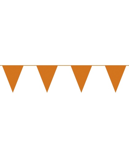30 stuks: Vlaggenlijn 80 vlaggen 40M - Oranje
