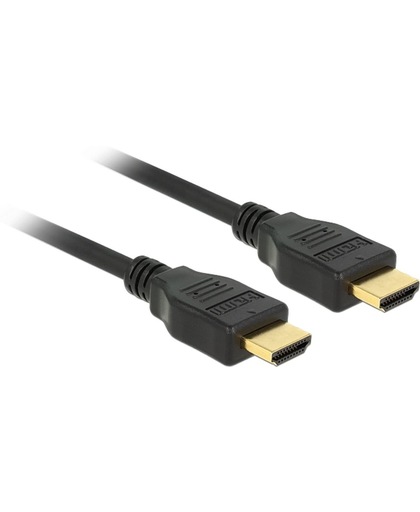 DeLOCK 84713 1m HDMI HDMI Zwart HDMI kabel