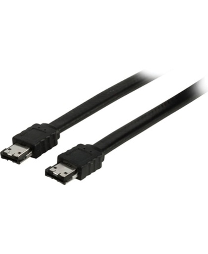 Valueline eSATA 3Gb/s, 2m 2m eSATA eSATA Zwart SATA-kabel