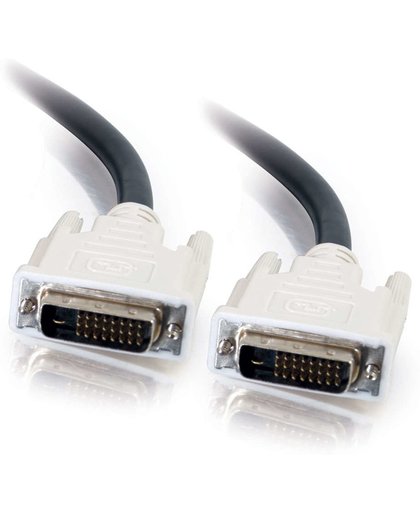C2G 5m DVI-D M/M Cable 5m DVI-D DVI-D Zwart DVI kabel