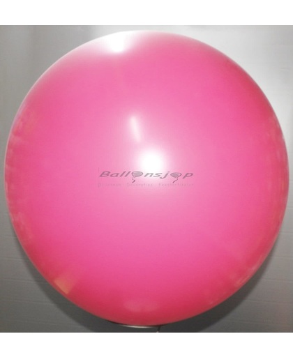 reuze ballon 60 cm  24 inch roze