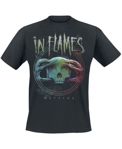 In Flames Battles Circle T-shirt zwart