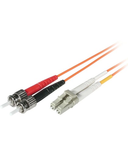 C2G 30m LC/ST 30m LC ST Oranje Glasvezel kabel