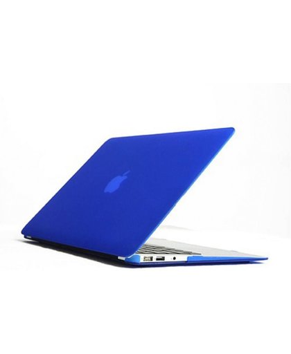 Lunso - hardcase hoes - MacBook Air 11 inch - glanzend blauw