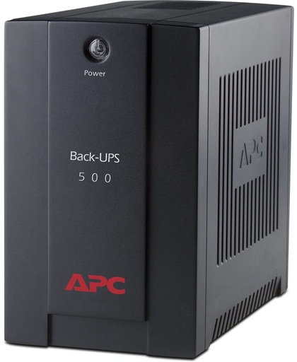 APC Back- 500VA noodstroomvoeding 3x C13 UPS